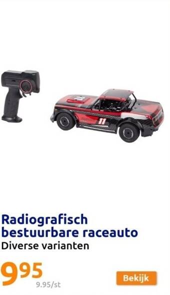 Action Radiografisch bestuurbare raceauto aanbieding
