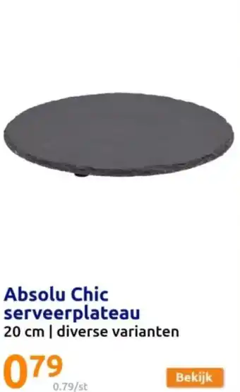 Absolu chic serveerplateau 20cm
