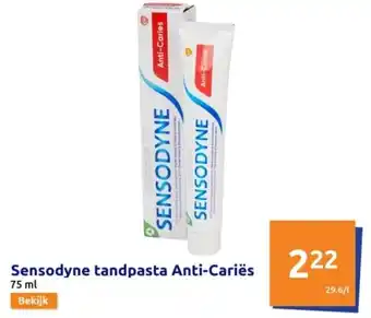 Sensodyne tandpasta anti-cariës 75 ml