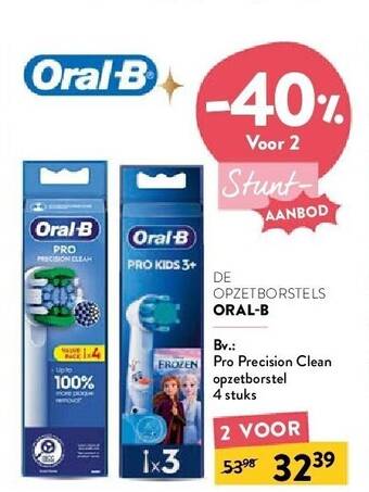 Di Pro precision clean opzetborstel 4 stuks aanbieding