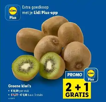 Lidl Groene kiwi‘s aanbieding