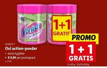 Lidl Oxi action-poeder aanbieding