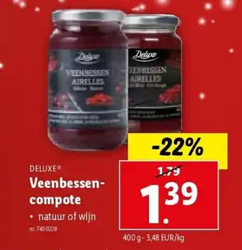 Veenbessencompote