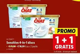 Sensitive 4-in-1 discs