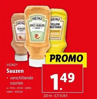 Lidl Sauzen aanbieding