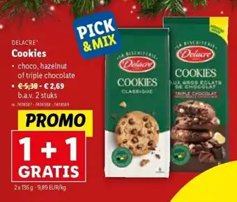 Lidl Cookies aanbieding