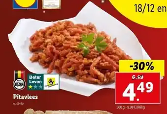 Lidl Pitavlees aanbieding