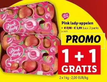 Lidl Pink lady-appelen aanbieding