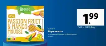 Lidl Vegan mousse aanbieding