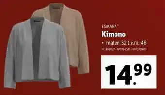 Lidl Kimono aanbieding