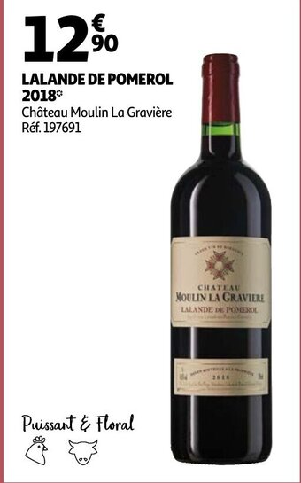 Lalande de pomerol 2018