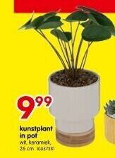 Yess Kunstplant in pot aanbieding