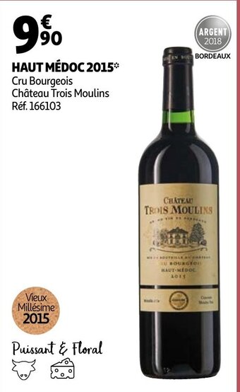 Auchan Haut medoc 2015 aanbieding