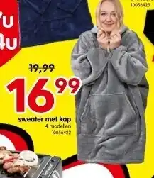 Sweater met kap