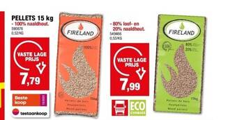 Hubo Pellets 15 kg aanbieding