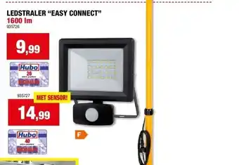 Hubo Ledstraler “easy connect” 1600 lm aanbieding