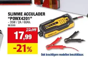 Hubo Slimme acculader “powx4201” aanbieding