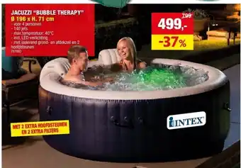 Hubo Jacuzzi “bubble therapy” ø 196 x h. 71 cm aanbieding