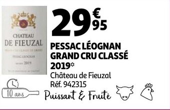 Auchan Pessac leognan grand cru classe 2019 aanbieding