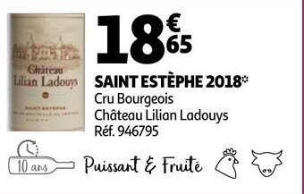 Auchan Saint estephe 2018 aanbieding