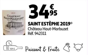 Auchan Saint estephe 2019 aanbieding