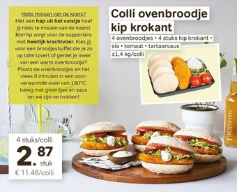 Bon Ap Colli ovenbroodje kip krokant aanbieding