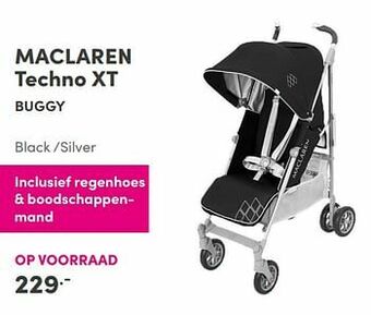Baby & Tiener Maclaren techno xt buggy aanbieding