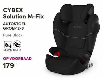 Baby & Tiener Cybex solution m-fix autostoel aanbieding