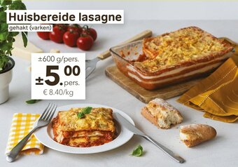 Bon Ap Huisbereide lasagne 600g aanbieding
