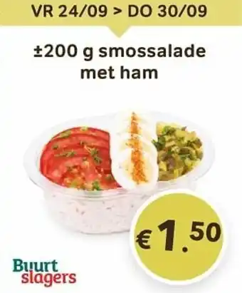 Burt Slagers Smossalade met ham 200g