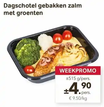 Bon Ap Dagschotel Gebakken zalm met groenten 515g aanbieding
