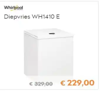 Krëfel Whirlpool Diepvries | WH1410 E aanbieding
