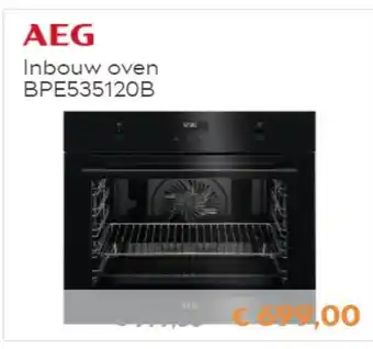 Krëfel AEG Inbouw oven | BPE535120B aanbieding
