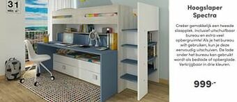 Baby & Tiener Hoogslaper spectra aanbieding