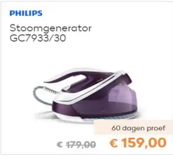Krëfel Philips Stoomgenerator | GC7933/30 aanbieding