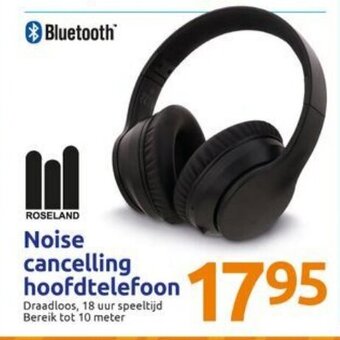Action Roseland Noise cancelling hoofdtelefoon aanbieding