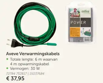 AVEVE Aveve Verwarmingskabels aanbieding