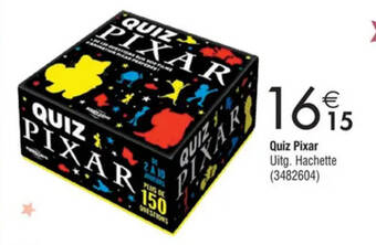 Cora Quiz Pixar aanbieding