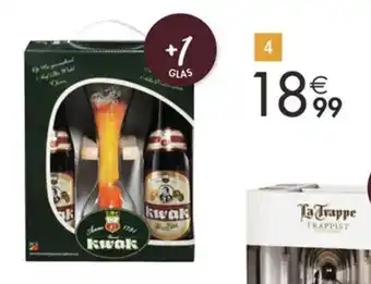 Cora Box KWAK 4 x 33 cl aanbieding