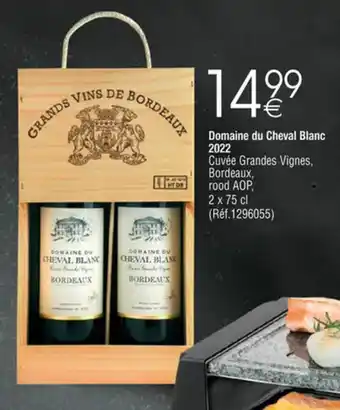 Cora Domaine du Cheval Blanc 2022 aanbieding