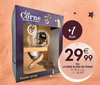Cora LA CORNE DU BOIS DES PENDUS 3 x 33 cl aanbieding