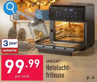 ALDI AMBIANO Heteluchtfriteuse aanbieding
