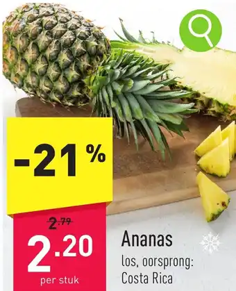 ALDI Ananas aanbieding
