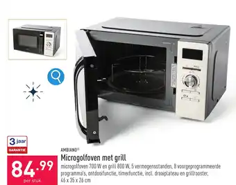 Microgolfoven met grill