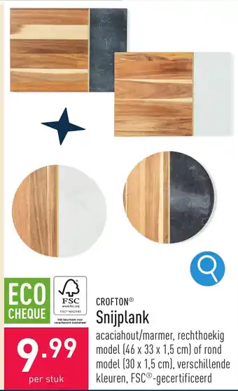 ALDI Snijplank aanbieding