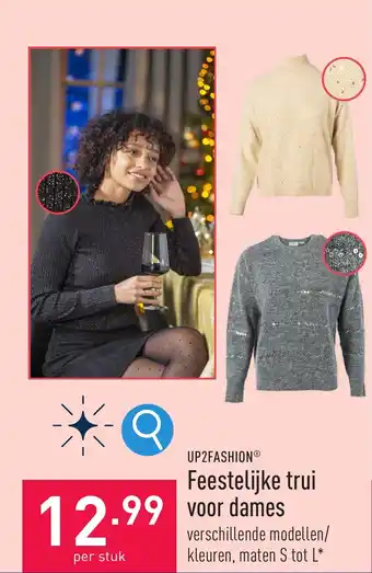 ALDI Feestelijke trui voor dames aanbieding