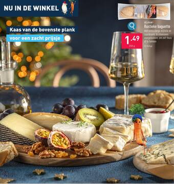 ALDI Rustieke baguette 250 g aanbieding