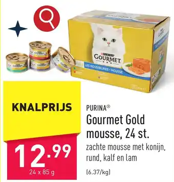 ALDI Gourmet Gold mousse, 24 st. aanbieding