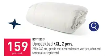 ALDI Donsdekbed XXL, 2 pers. aanbieding