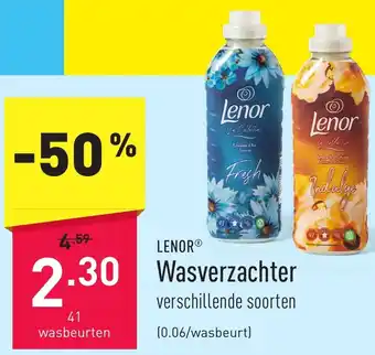 ALDI LENOR Wasverzachter aanbieding